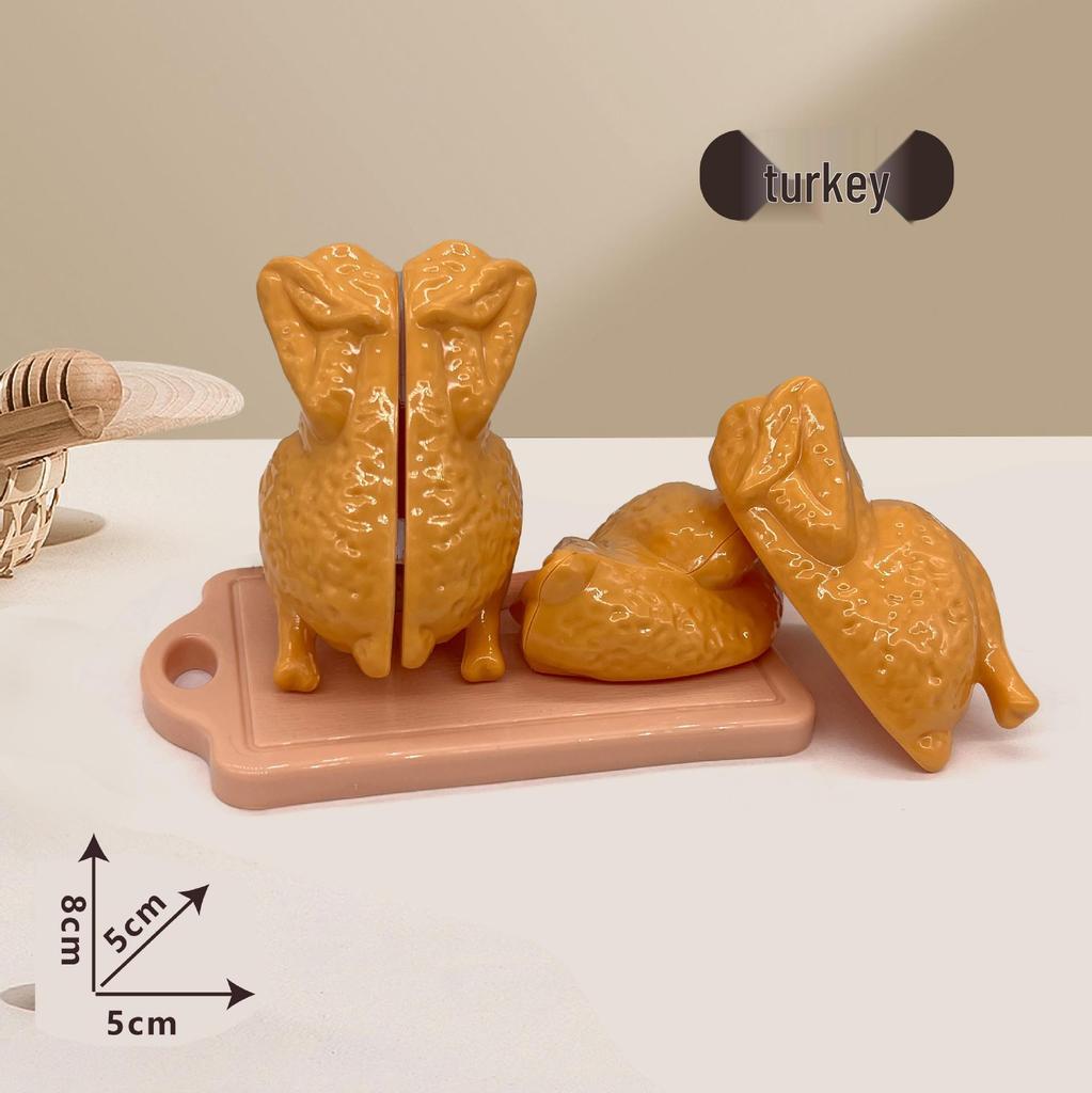 Children's Pretend Play Food Set with Cutting Fruits, Vegetables and Pizza