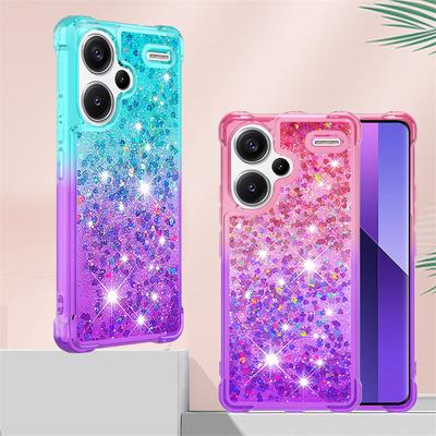 Funda de Arena Movediza para Xiaomi Redmi Note 13 Funda Gradiente Flash Brillante para Redmi Note 12 12s 11 11s 10 Pro Plus Fundas para Teléfono