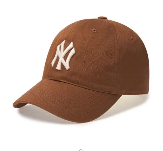 Korea MLB NY Yankees Verstellbare Baseballkappe, Unisex Softtop mit großem Logo und LA Duckbill-Design.