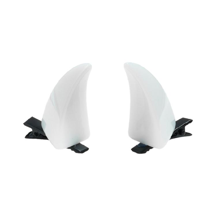 Barrettes Mini Dragon Horn for Girl Halloween Theme Parties Devil Hair Clip