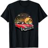 Vintage Custom Car On the Beach T-Shirt