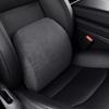 For Tesla Model 3 Model Y Headrest Lumbar Support Headrest Lumbar Backrest Cushion Rebound Suede Car Pillow Neck Protection