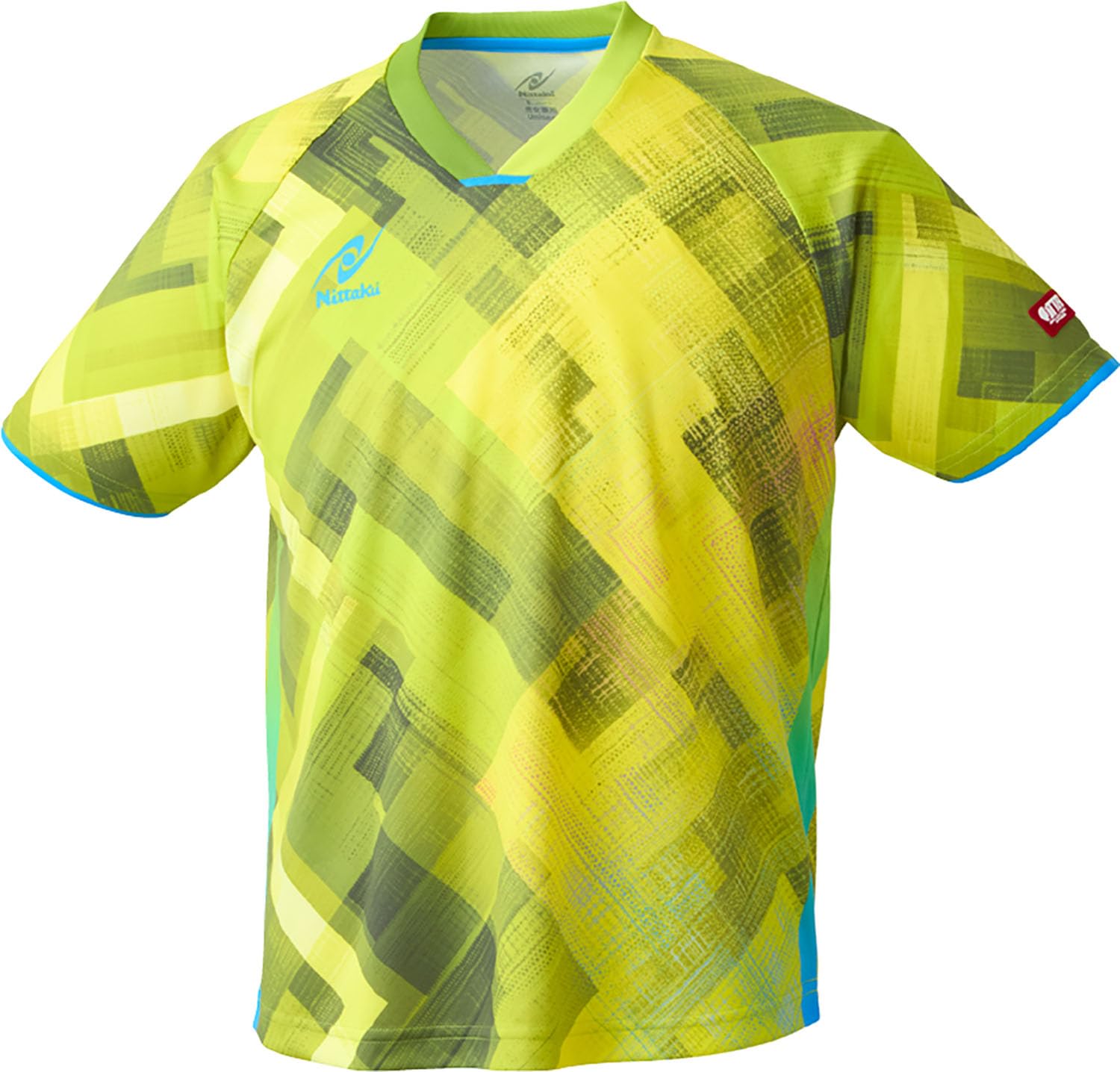 

Желтая футболка для настольного тенниса Nittaku Ecline,