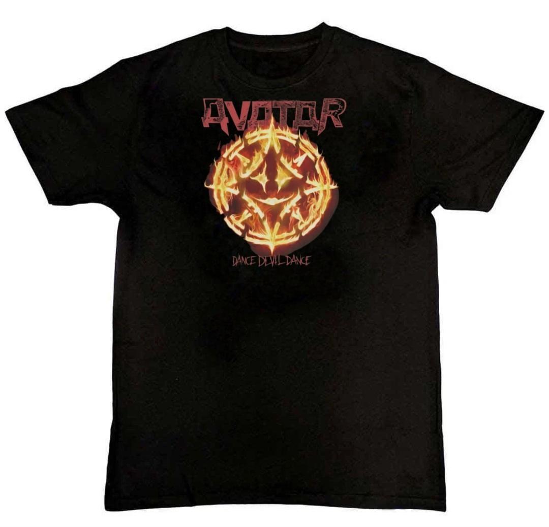 AVATAR Band Graphic Print Mens T-Shirt S