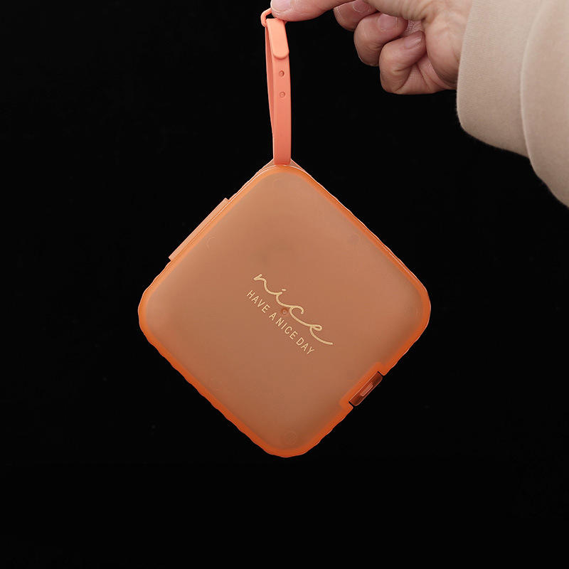 Travel Containers Mask Storage Box Dust Proof Storage Case ID Card Storage Home Organizer Transparent Mask Cover