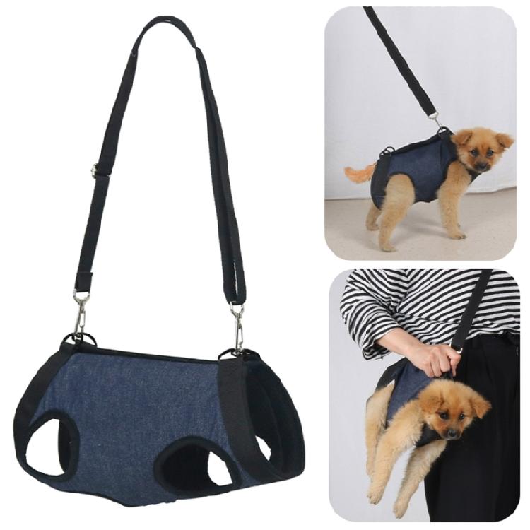 Adjustable Dog Harness Dog Training Sling Soft Dog Belt Leads for Legs