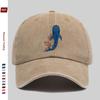 pc Cartoon Whale Shark Minimalist Print Baseball Cap Ocean Animal Print Sun Hat Comfortable And Lightweight Trucker Decorative