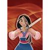 Disney Arte di perle: Kit Pittura con Perle a Tema Mulan Set Artistico Fai-da-te con Diamanti di Perle Adatto per Principianti e Adulti, Ideale per Decorazione Murale Domestica e Regali