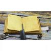 8X6 Zoll Buch der Schatten Dekoration Zauberbücher Lederjournal Grimoire
