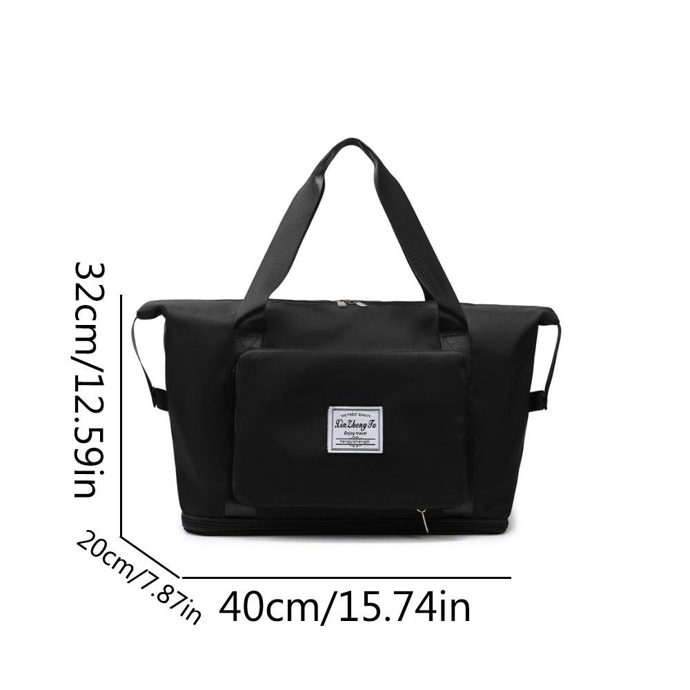 Foldable Travel Bag, Large Capacity Luggage Bag, Dry and Wet Separation, Swimming and Fitness Bag, Waiting for Delivery Bag-mw