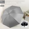 Sun Umbrella Female Foldable Rain Dual-Use Ins Wind Pure Color Minimalist Automatic Sun Protection UV Protection Sun Umbrella