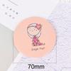 Mini Cute Cartoon Pattern Portable Pocket Makeup Mirror,Compact Cosmetic Small Mirror Design,For Girls Women Daily Makeup Travel