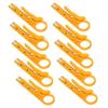 10Pcs Easy Use Mini Wire Stripper Multifunctional Portable Crimping Pliers Durable Cable Tool Daily Use