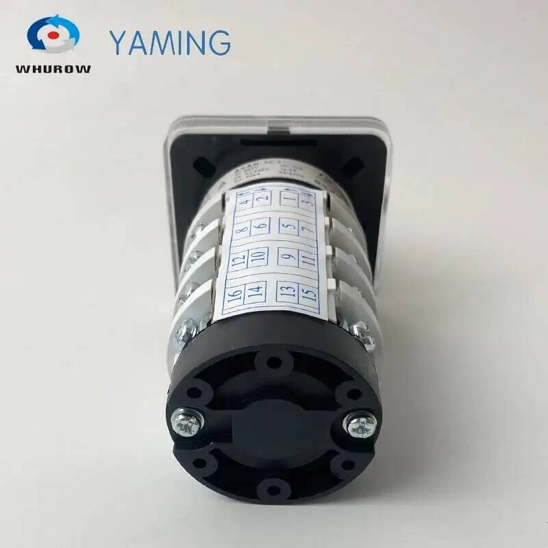 Yaming Electric 0-6 Positions Power Control 4 Knots 20A Rotary Cam Switch Universal Changeover Interruptor HZ5B-20/4