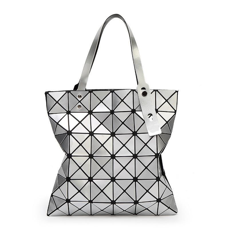 Japanese Laser Bag New Fashion Women's Bag Sequined Geometric Diamond Bag Trendy One Shoulder Handbag Bag