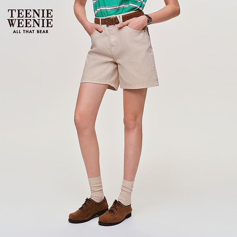 Teenie Weenie Women's Casual Bear Denim Shorts