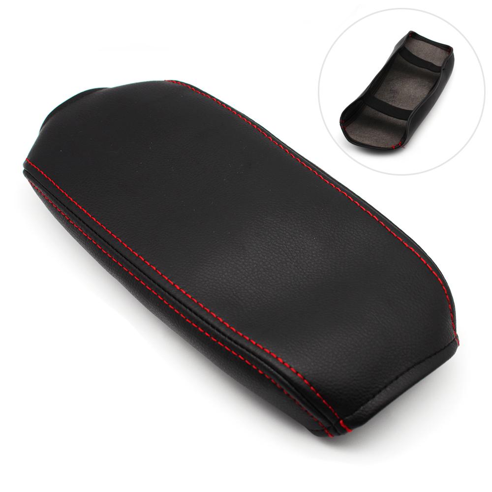 Car Accessories Center Control Armrest Box Cover Microfiber Leather Pad For VW Golf 5 MK5 Jetta 2005 2006 2007 2008 2009