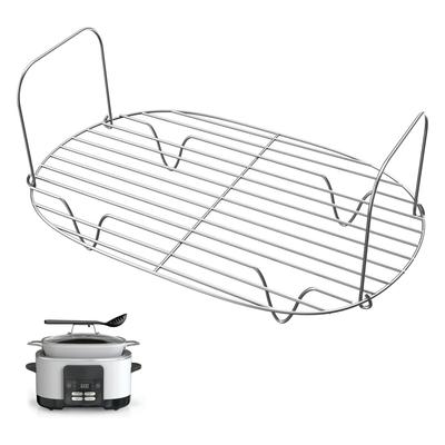 Edelstahlgestell Kochzubehör Dämpfeinsatz Bratrost Grillrost für MC1000 MC1001 MC1010 Slow Cooker