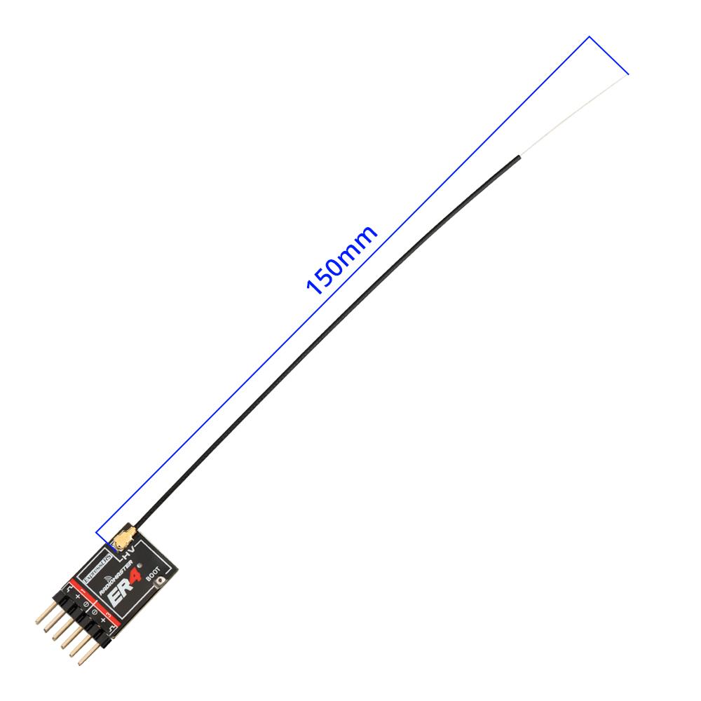 Radiomaster ER4 2.4Ghz 4CH Expresslrs ELRS RX PWM Receiver Support ...