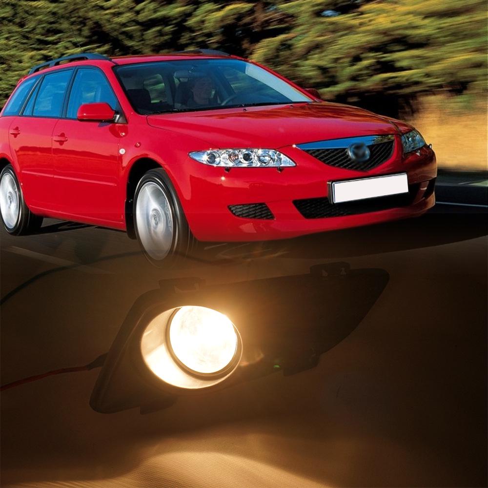 Mazda 2 Fog Light Kit Assembly (2003-2006 Models) - Headlight, Bumper, DRL.