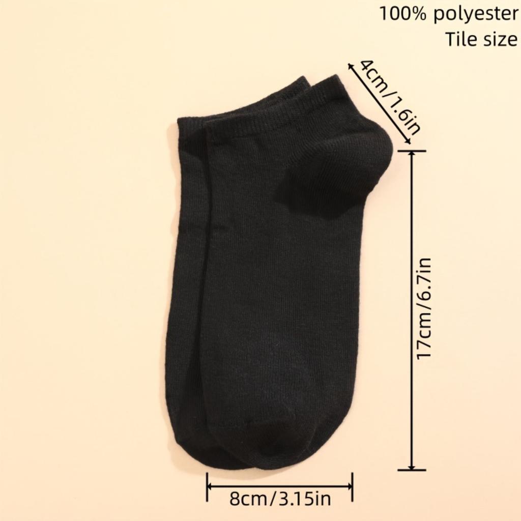10/20 Pairs of Socks for Men and Women, Black and White Gray Short Socks, No Wash, Odor Proof, Sweat Absorbing, Summer Thin Boat Socks