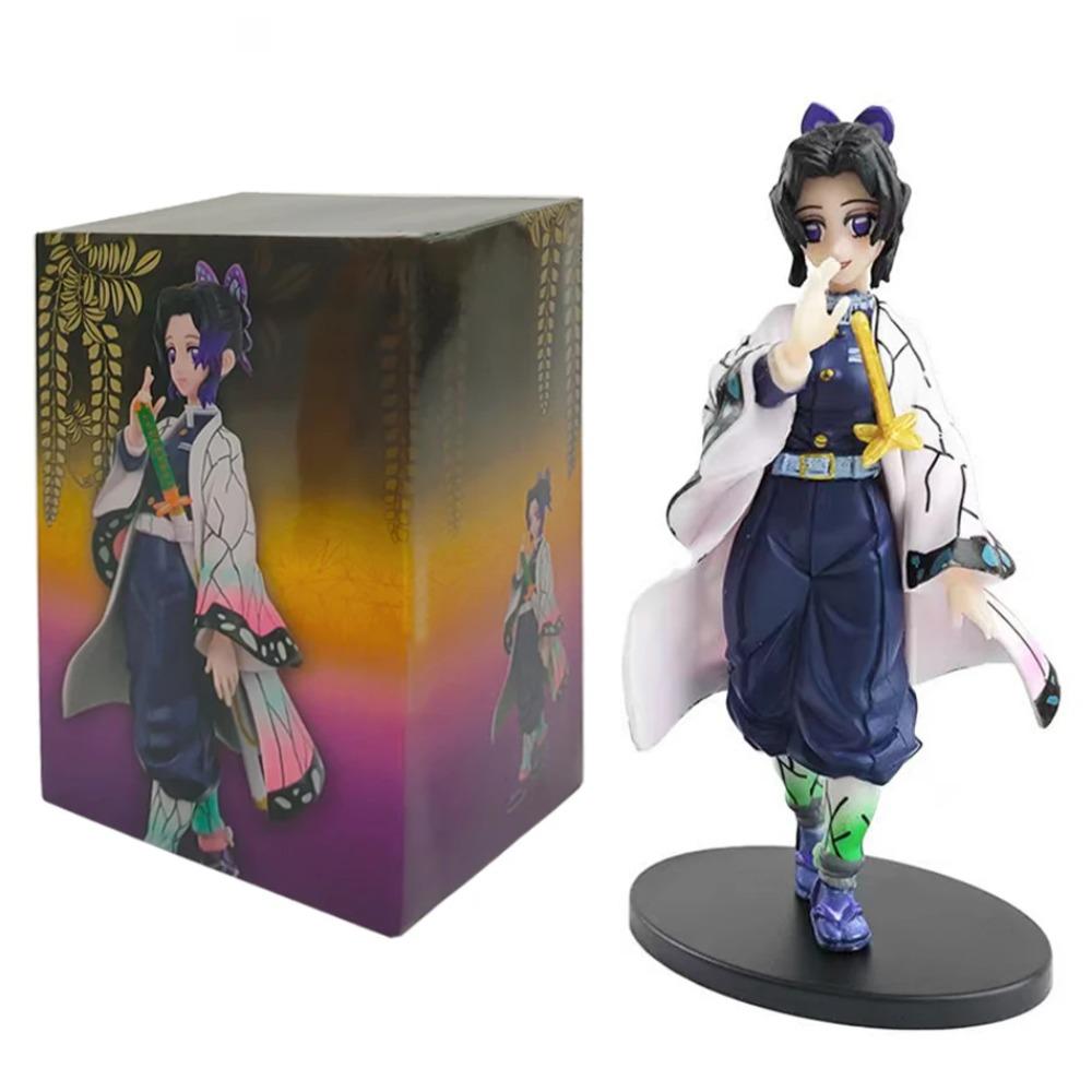 Gorąca Figurka Anime Demon Slayer Kimetsu no Yaiba Kamado Tanjirou Figurka Akcji Agatsuma Zenitsu Nezuko Wojownik Model PVC Zabawki