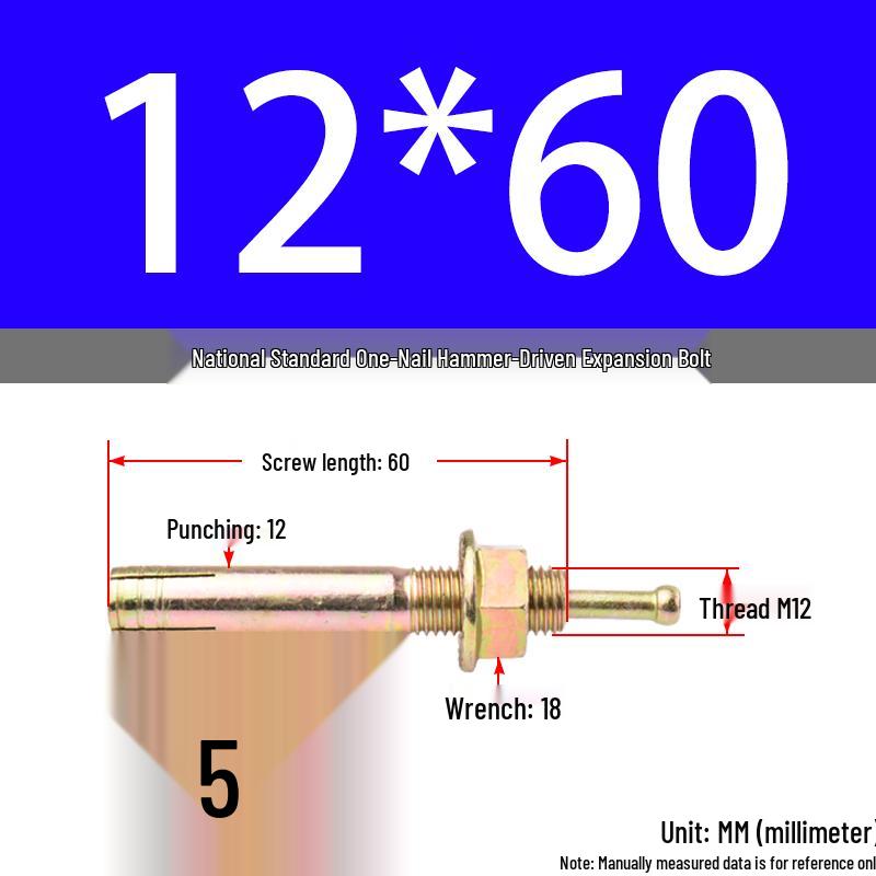 Aluminum Rivet Insert for Gantry Frame with Expansion Bolt and Wall Plug