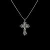 Vintage Cross Pendants Necklace for Women Kpop Punk Chain Necklaces Long Korean Fashion Retro Jewelry On The Neck Gift