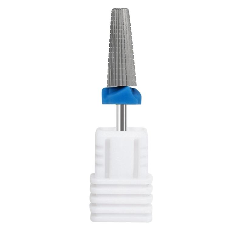 Practical Tungsten Steel Nail Care Drill Head Home and Salon Manicure Accessory for Trimming Grinding Polishing