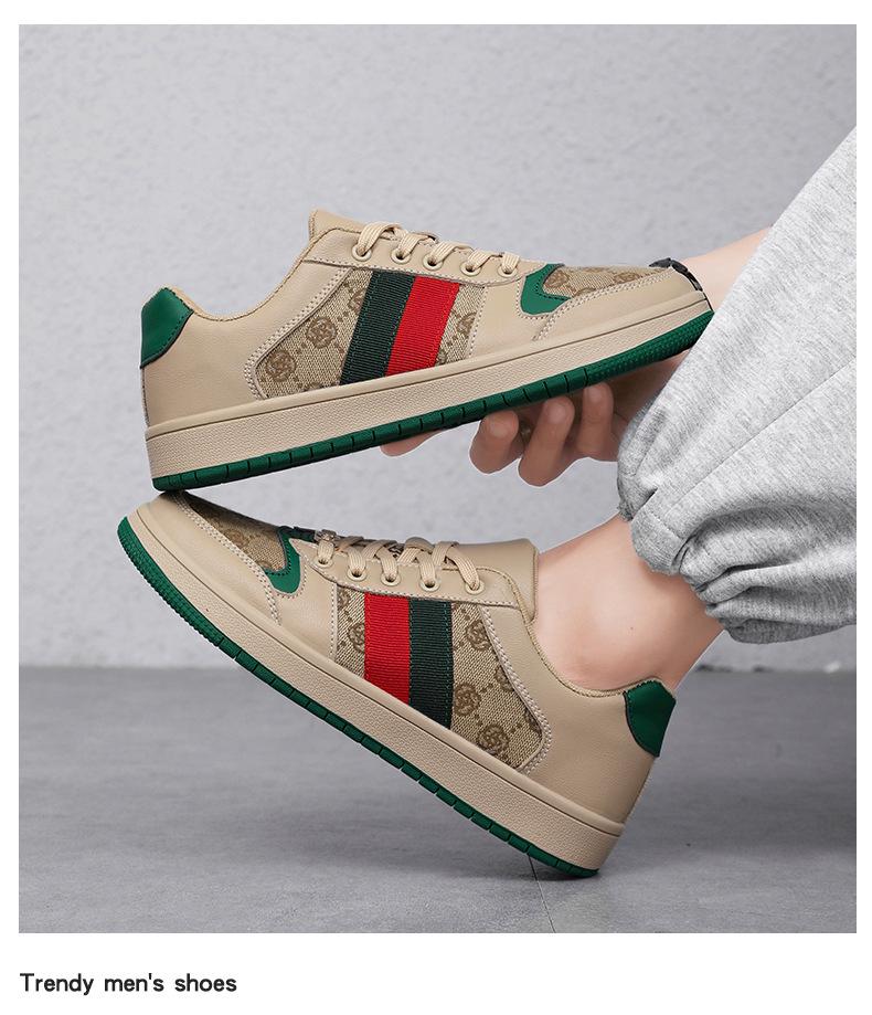 2024 Retro Versatile Street Fashion Sneakers - Comfortable Microfiber Leather with Rubber Outsole