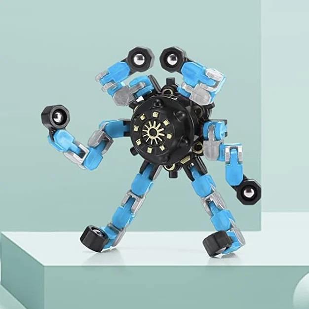 Дети деформированный Fidget Spinner цепь игрушки для детей сопротивление ручной спиннер — фото 9