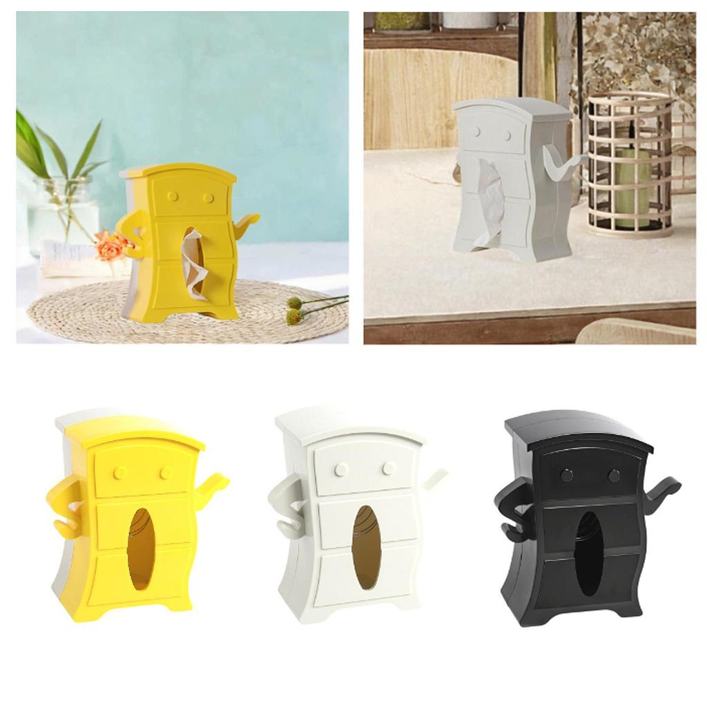 Tissue Box Holder Premium Accessories Facial Tissue Box Organizer Napkin Paper Case for Restaurant Countertop Office Bedroom