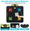 Kids Dance Mat, Girls Dance Pad, Anti-Slip Dance Playmat with 4 Fun Games, 8 Built-in Music & AUX for Kids Ages 3 4 5 6 7 8 9 10+ Year Old