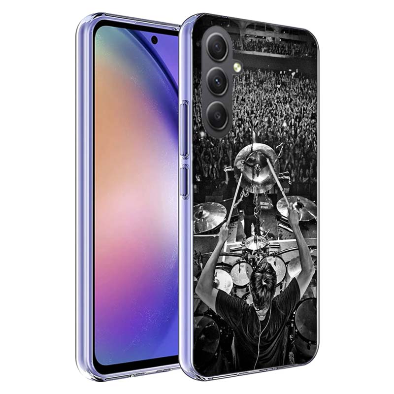 Drum Drummer Music Dj Phone Case for Samsung A17 A37 A57 A07 A16 A26 A36 A56 A06 A02S A12 A22 A32 A52S A04S A14 A24 A34 A54 A03