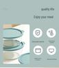 Microwave-Safe Glass Fresh-Keeping Bowl with Lid for Steaming and Cooking.