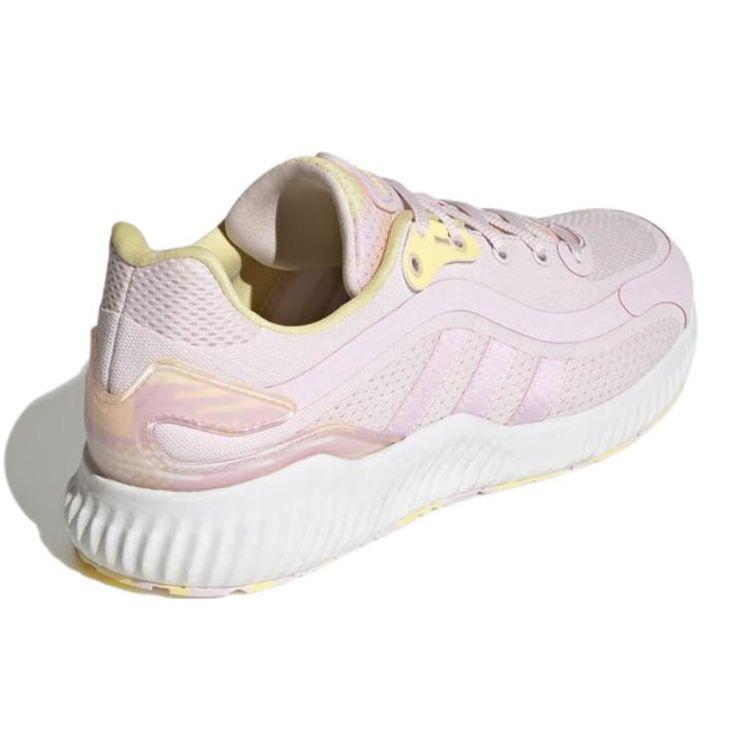Adidas Jelly Bounce Удобная ткань Прочные Дышащие Низкие Повседневные Кроссовки для бега Женские кроссовки Розовый HQ3588