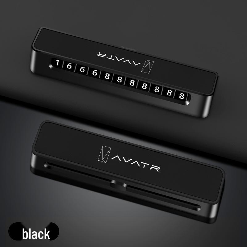 

Avatr 07/11/06/12 Сдвижная табличка для временной парковки в автомобиле - Новая модель