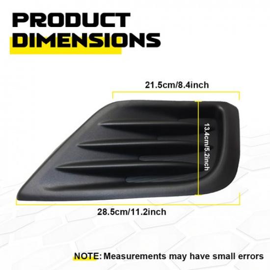 for 2016 2017 Nissan Altima Base Right Side Fog Light Lamp Cover Trim 622569HS0A