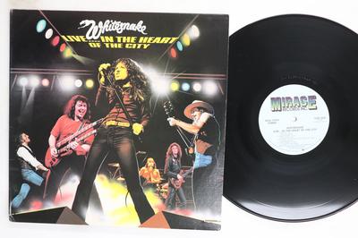 LP Record WHITESNAKE  Live In The Heart Of The City WTG19292 MIRAGE 1980 US Rock Used