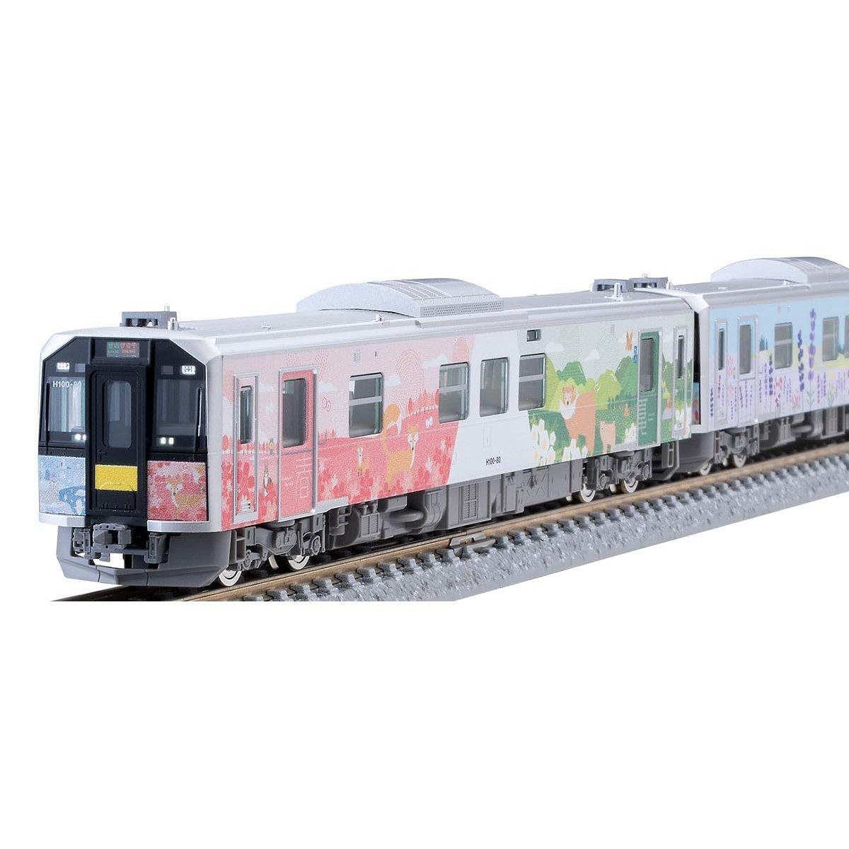 

Tomytec TOMIX N Gauge JR H100 Series Sekihoku Line Wrapping Car Set 98137 Railway Model Diesel Car Line/Furano