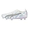 Puma Ultra Ultimate FG AG Brilliance Women Sneakers White Black Spring-Lavender 107329-01