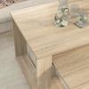 Coffee Table Set 2 Pcs Sonoma Oak Wood Based Material