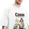 Conan The Librarian Men Women T Shirts Conan the Barbarian Parody Apparel Novelty Tee Shirt T-Shirt  Clothing