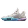 Li Ning All City 10 V1 Marshmallow Cushioning Non-Slip Low-Top Basketball Shoes Men Sneakers Pearl-White ABAS009-AN