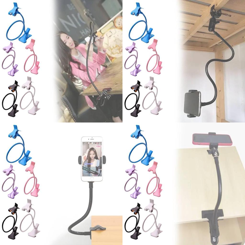 Universal Phone Holder Bedside Long Adjustable Clamp For Watching Tv On Bed Or Desk