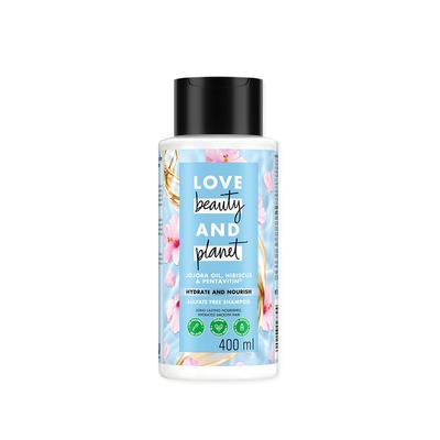 Love Beauty And Planet Jojobaöl, Hibiskus & Pentavitin Hydrate & Nourish Sulfatfreies Shampoo 400ml