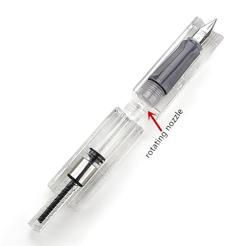 Jinhao 58D Fountain Pen, 6 Colors F/EF Nib Smooth Writing Calligraphy Pen, Premium School Office Stationery, PK MAJOHN HONGDIAN