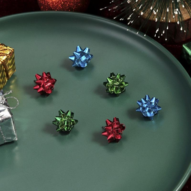 Hot Christmas earrings, Christmas snowflake simple festive earrings, stud earrings, women's earrings combination