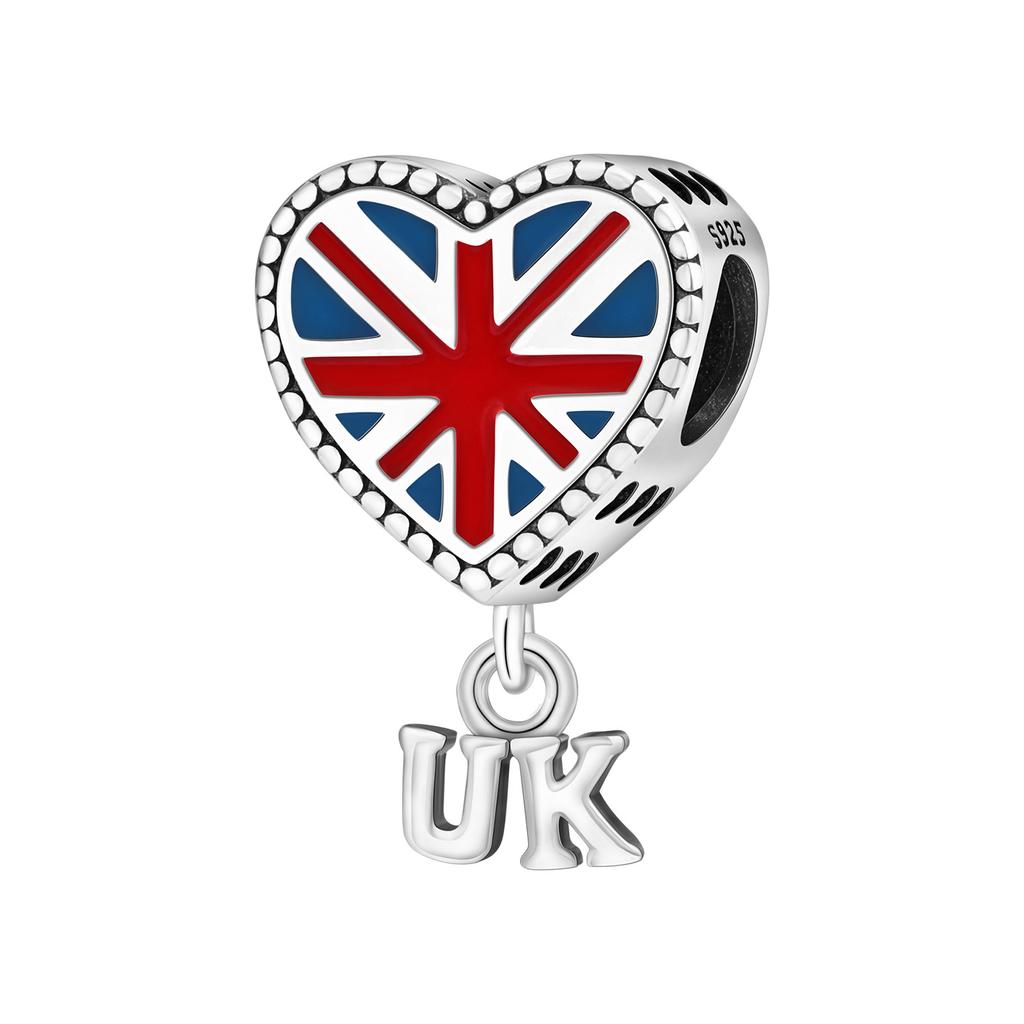 NEW 925 Silver Charm Beads Fit Original Bangle DIY Star Moon Sun Cross Heart Designs Perfect Party Gift