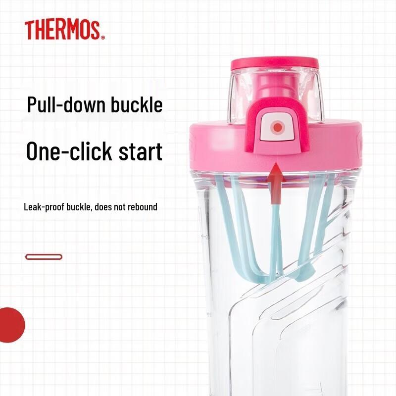 THERMOS Tritan Plastic Shaker Sports Water Bottle 500ml